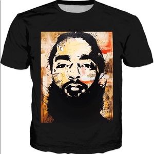 Nipsy Hussle shirt , Small frame front